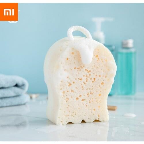 Xiaomi Doublesided Bath Sponge Exfoliating/Dead Skin Removing Sponge Body Massage Cleaning Shower Brush Bath Tools For KidsAdult