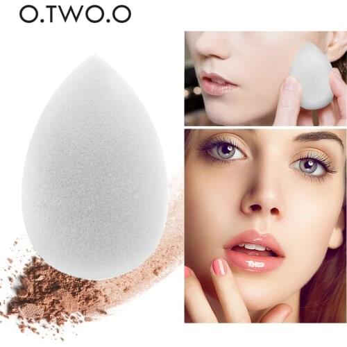 O.TWO.O 1 PCS Water Drop Velvet Beauty Makeup Sponge Puff Foundation Powder Smooth Women Beauty Blending Sponge Makeup Tool 9920