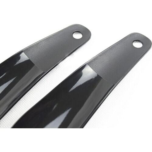 1PCS Lifter Flexible Sturdy Slip Shoe Horns 12cm Black Plastick Professional Shoe Horn Spoon Shape Shoehorn Shoe Accessories
