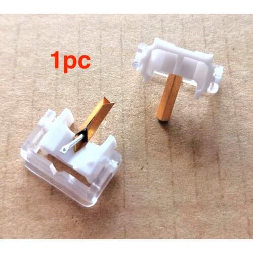 1pc transparent diamond tip needle for Shure N44-7 M44-7 N55E DN305 OEM stylus for gramophone