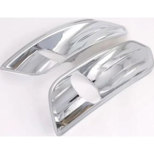 For Ford Transit 2017 2018 2019 2020 Front Fog Lamp Trim Frame Plating 2PCS