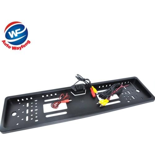 2017 Free shipping New Universal Night European License Plate Frame Car Camera,car reversing camera WF-001