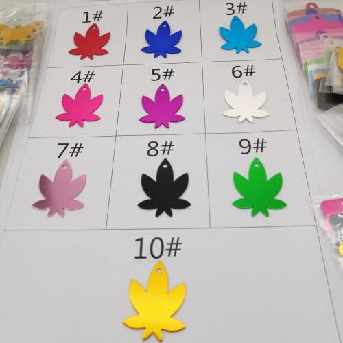 20pcs Maple Leaf hangtag