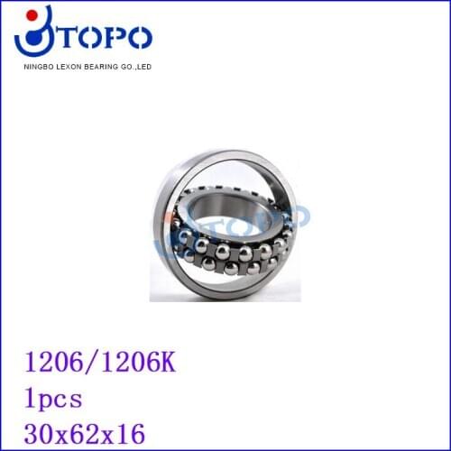 30*62*16 Self-aligning ball bearing1206/1206K