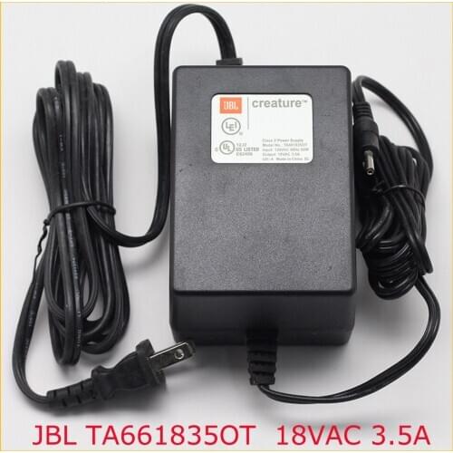 TA661835OT 18VAC 3.5A JBL Bluetooth Wireless Speaker Power Supply Adapters 18V 3.5A 82W switching power supply