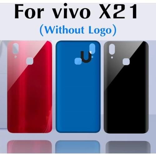 For VIVO X21 Back Battery Cover Rear Housing Glass Door Panel Case