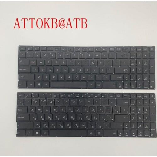 US/RU laptop keyboard for Asus X542U X542 US/RU keyboard black new