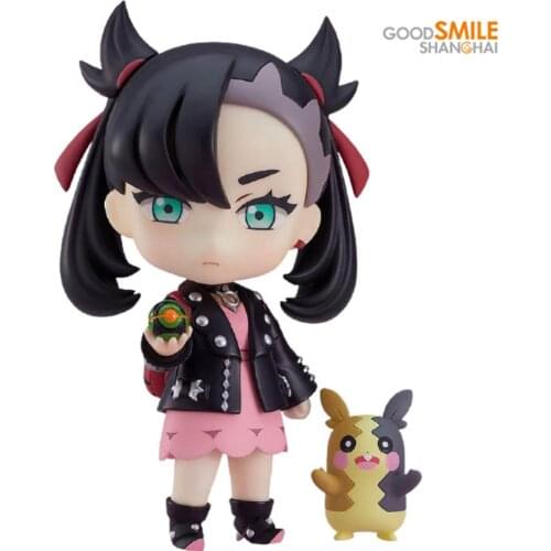 Good Smile Original Nendoroid 1577 Pokemon Figures Marnie Morpeko 10Cm Kawaii Collectile Action Model Anime Figure Toys