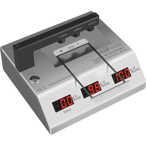 IR ink tester mobile phone cover plate IR transmittance test infrared transmittance tester forest ls108d