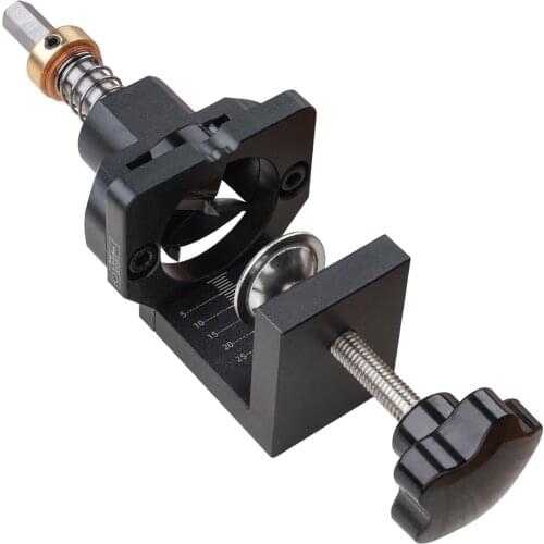 KKmoon 35mm Concealed Hinge Drilling Jig Hole Guide with Screw Clamp Hex Socket Drill Bit for Cabinet Doors Woodworking