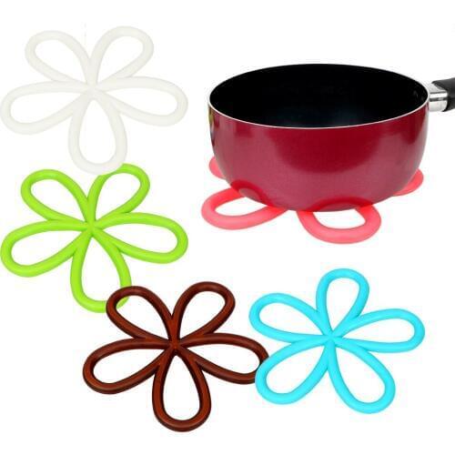 NICEYARD Kitchen Placemat Table Mats Pot Holder Cup Coasters Dish Bowl Pad Heat Resistant PVC Mat Cute Table Decoration