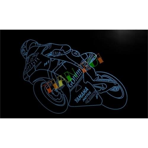 LD449- Yamaha MotuL LED Neon Light Sign home decor crafts