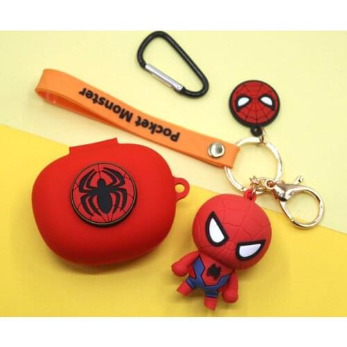 Cartoon Silicone Protective Case for Edifier TWS NB2 Box Anti-Lost Case with Keyring
