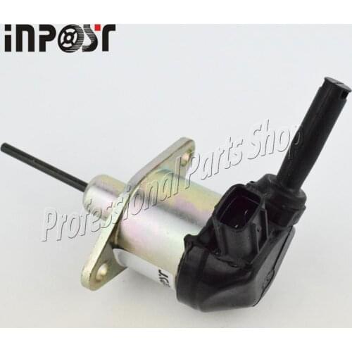 New Fuel Stop solenoid 1A021-60015, 12V, 1A021-60016, 1A021-60017 For Kubota