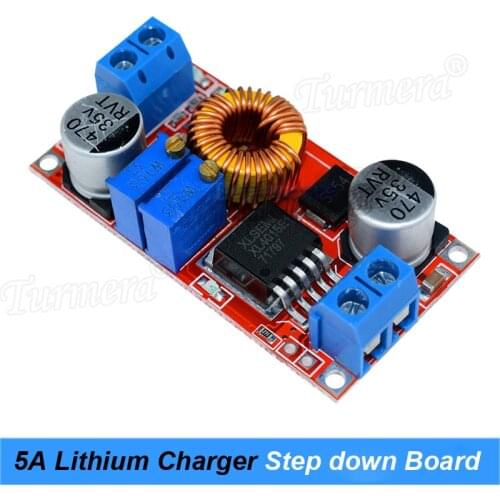 Original XL4015 Lithium Battery Step down Charging Board 5A DC to DC CC CV Led Power Converter Lithium Charger Module j21 Turmer