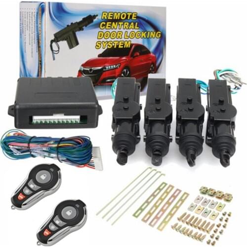 Remote control central lock with motor LB-501 with turn signal, horn output, open tail box with 5 kg pull