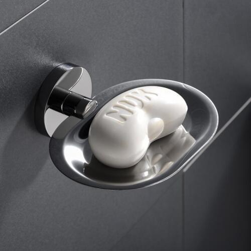 Draining Tray Holder Accessories Bathroom Soap Dish Hanger Wall Mounted Home Hotel Soap Basket