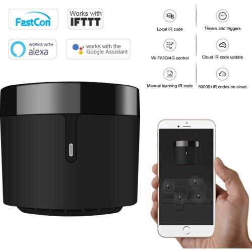 Broadlink RM4 Pro Rm4 Mini HTS2 Smart Home Automation WiFi IR RF Universal Smart Remote Control Compatple With Alexa Google Home