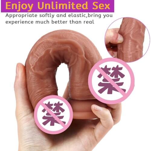 Liquid Silicone Big Dildos for Strapon Women Skin Feeling Realistic Penis Sex Toys G Spot Dildo Soft Dick Female Masturbation