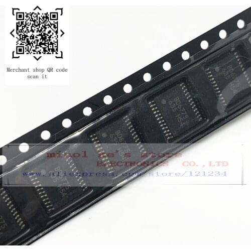 100%New original: BD6775 BD6775EF BD6775EFV BD6775EFV-E2 BD6775EF-E2 - IC MTR DRV BIPLR 4.5-6V 24HTSSOP
