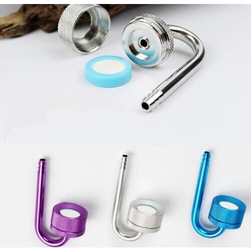 3 Colors Aluminium Alloy Co2 Nano Diffuser Atomizer With Ceramic Slice Co2 Diffusion Reactor For Aquairum Plant
