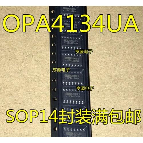 5pcs OPA4134UA SOP-14 OPA4134 SOP14 OPA4134U SOP