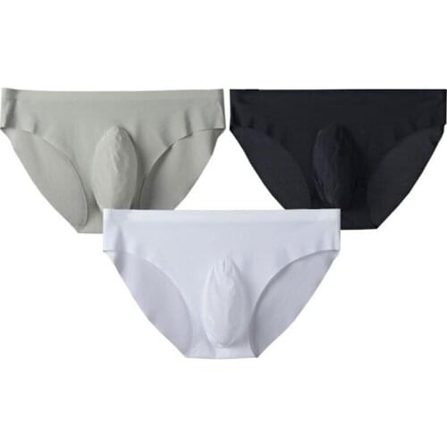 Mesh Boxers Sexy Men Underpants Ice Silk Breathe Trunk Underpants Low Waist Fashion Boxer Breathable Shorts Underpants