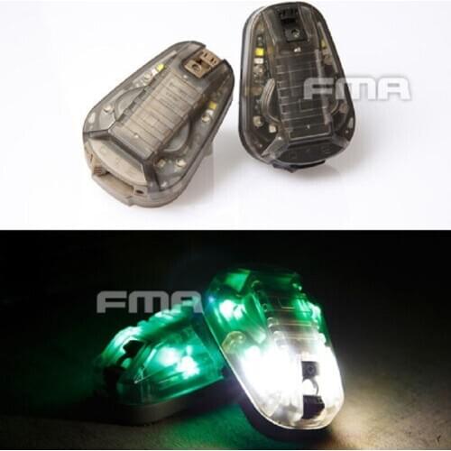 FMA TB1286 BK / DE Hunting Survival Green Safety Flashlight