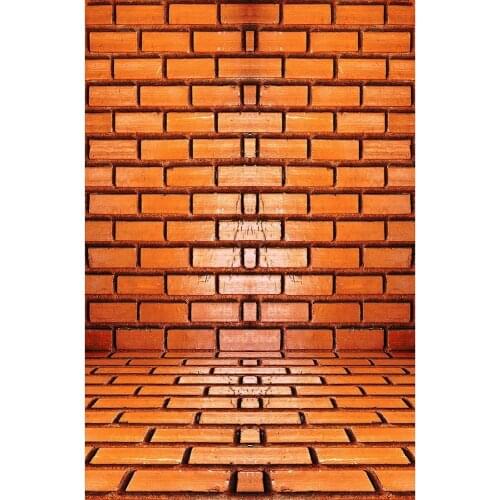 Photo Backdrop Retro Brick Wall Baby Children Portrait Computer Printed Photography Backgrounds Photo Studio Photophone Props