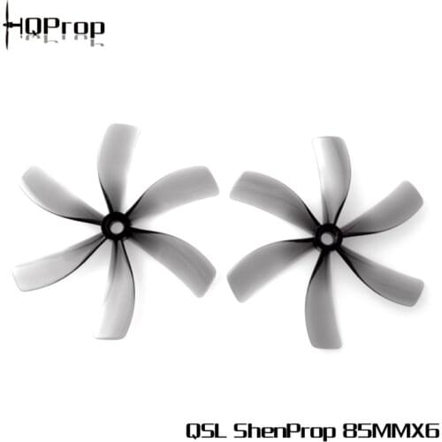 HQPROP QSL ShenProp Duct-85MMX6 85mm 6-Blade PC Propeller for RC FPV Racing Freestyle 3.5inch Cinewhoop Ducted Drones