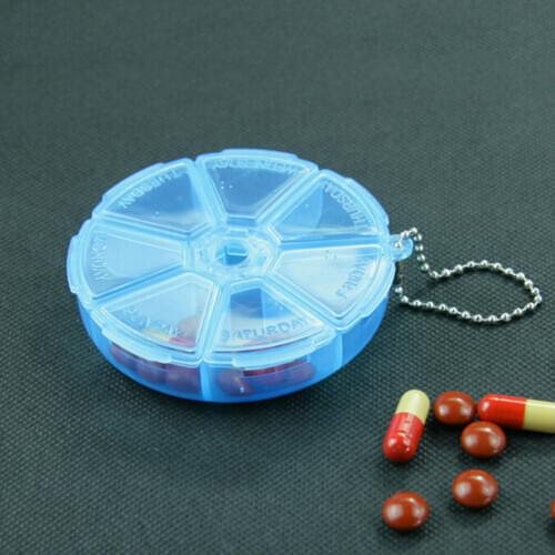 Mini Portable Medical Pill Cases Cute solitters box For Travel Medicine holder case Tablet Medicine Storage Dispenser