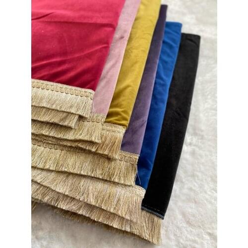 Muslim Prayer Rug, Velvet Prayer Mat, Islamic Gift Set, Sejjadah, Janamaz, Prayer Rug Gift Set