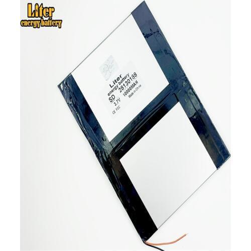 Tablet PC talk9x u65gt,battery 28*130*188 3.7V 10000 mah Li - ion battery 'for 28130188 polymer battery Tablet battery
