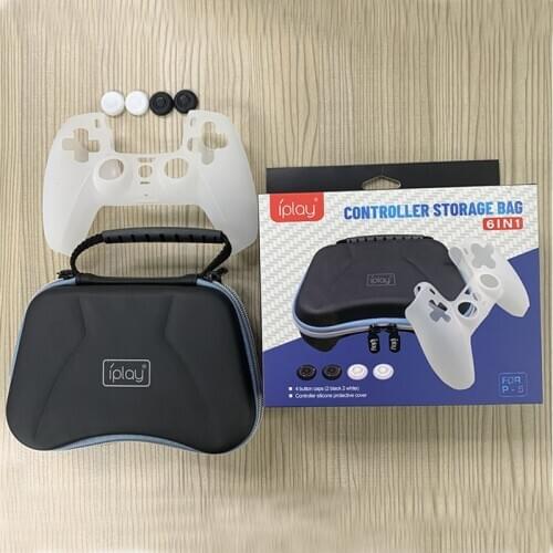Portable Hard EVA Storage Cover Protective Case Travel Carrying Bag for PS5 Controller