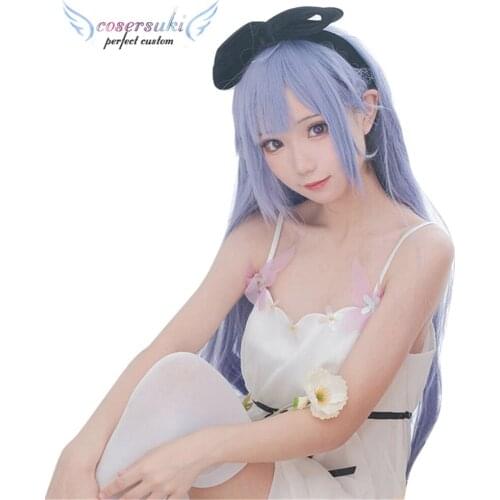 Azur Lane Unicorn Change daily cute White Pajamas Cosplay Carnaval Costume Halloween Christmas Costume