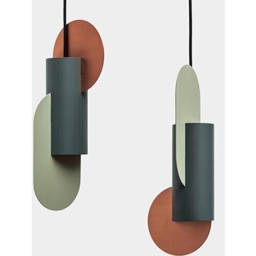 Nordic iron cottage living decor lustres modern led chandelier lampes suspendues nordic decoration home luzes de teto