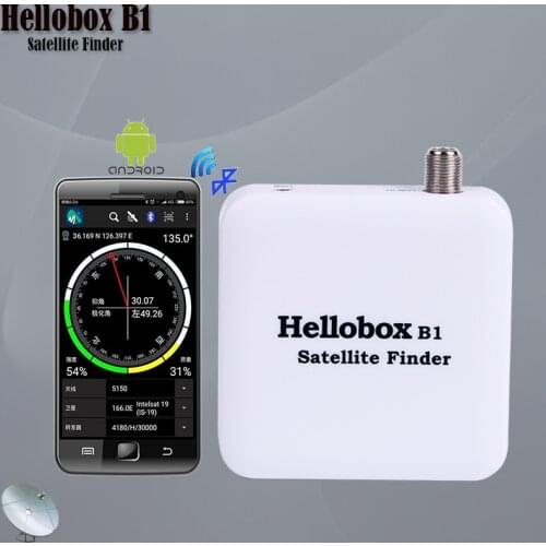 Hellobox B1 Satellite Finder Support Android System Satellite Meter Bluetooth Satellite Finder Meter