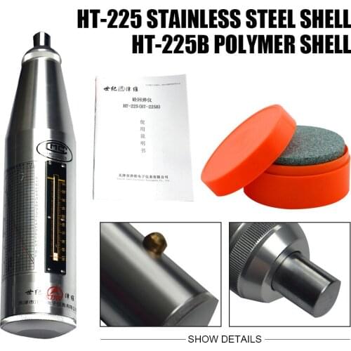 HT-225 HT-225B HT-225E Concrete Test Hammer Resiliometer Concrete Rebound Tester Hammer Concrete Rebound Test