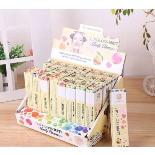 UV Resistant CMYK/PMS printing Lipgloss box package,paper boxes for cosmetic bottle packaging ---PX11305