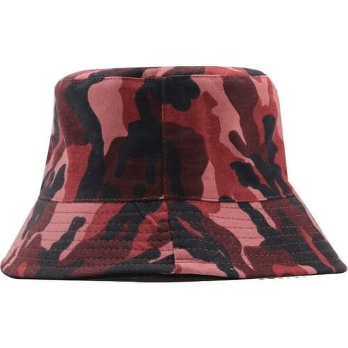 Military Army Jungle Camouflage Bucket Hats Men Women Spring Summer Cotton Hunting Panama Cotton Hiking Tactical Fisherman Hat