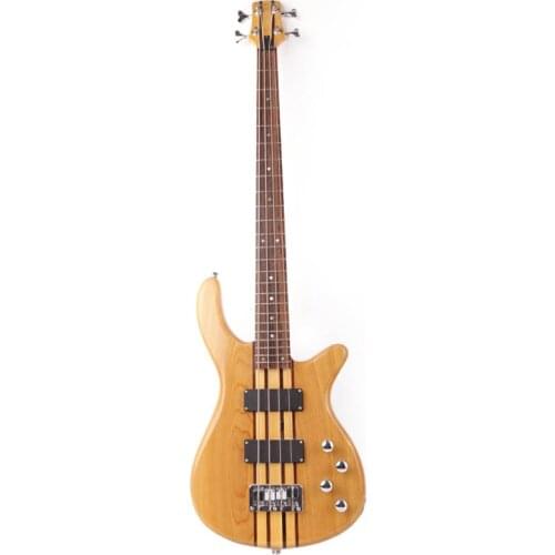 Good quality neck thru body electric bass guitar free shipping