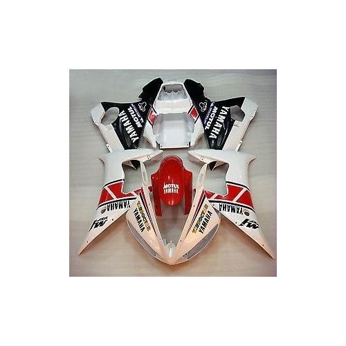 Wotefusi Motorcycle Bodywork Fairing ABS Painted Set For 2005 Yamaha YZF 600 R6 (A)