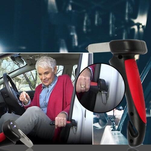 50% OFF Car SeatBelt Cutter Emergency Glass Breaker Autobar Support Cane Handle Aid Stand Grab Bar Door Support