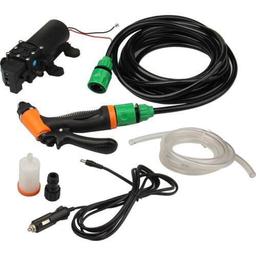 80W 130PSI Portable High Pre ssure Car Electric Washer Wash Pump 12V