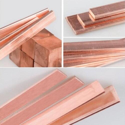 Pure Copper Anode 1 Pcs, 99% High Purity Copper Electrode Strips, Pure Copper Sheet for Copper Plating and Copper Electroplating