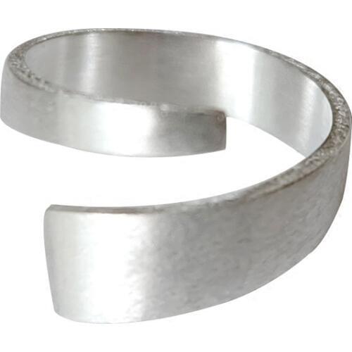 Bijoux Bohemian Vintage Silver Color Round Rings For Women Wedding Large Open Rings Girls Fancy Jewelry Wholesale