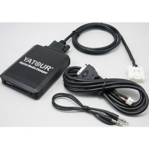 Yatour YT-M07 for iPod iPhone USB SD AUX Digital Media Changer For Mazda 3 5 6 Miata MX5 MPV 2003-2008 Audio Car MP3 Player