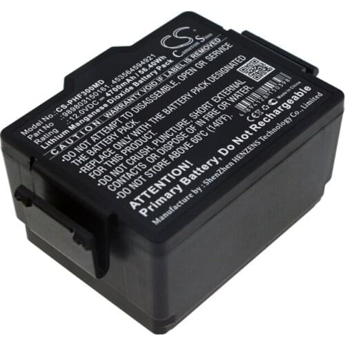 CS 4700mAh/56.40Wh battery for Philips DSA HeartStart FR3,HeartStart FR3 AED,HeartStart FR3 AED defibrillat 453564288031