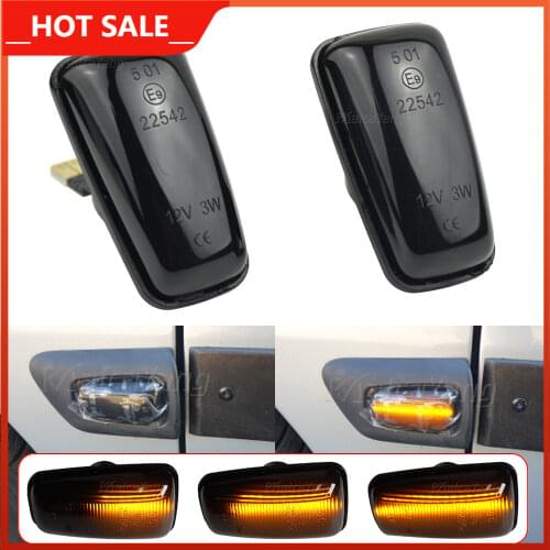 For Citroen Berlingo Jumpy Saxo Xantia Xm ZX Peugeot 106 306 406 806 EXPERT PARTNER Dynamic LED Side Marker Light Signal Blinker