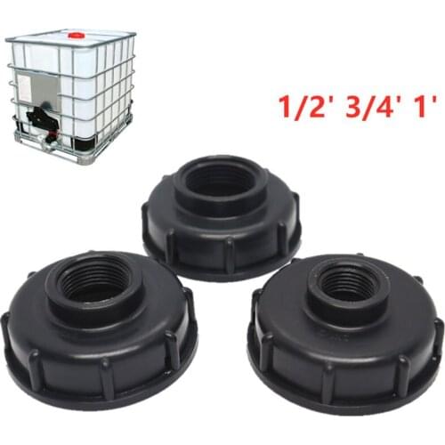 IBC Ton Barrel Fitting Plastic Connector 1/2'3 / 4'1' Adapter/Connector Plastic Thread S60x6 Ton Barrel Valve Fitting Durable